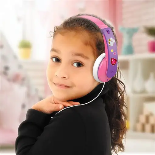 Auricular diadema infantil rosa KD7 JVC