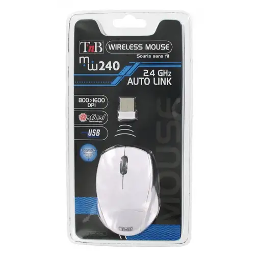 T'nB MM240 ratón Oficina Ambidextro RF inalámbrico Óptico 1600 DPI T'nB MM240 ratón Oficina Ambidextro RF inalámbrico Óptico 1600 DPI