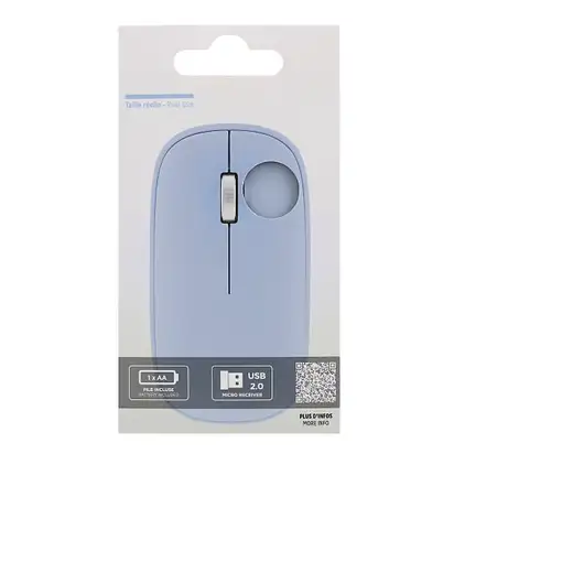 T'nB MWCOLORBL ratón Ambidextro Bluetooth 1600 DPI