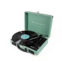 Tocadiscos Bluetooth VC400 PRIXTON Reproductor y Convertidor de Vinilos - Mint