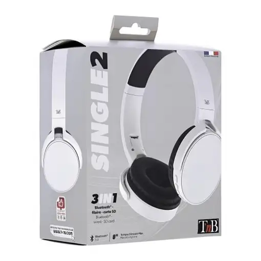 T'nB SINGLE 2 Auriculares Inalámbrico y alámbrico Diadema Llamadas/Música Bluetoot