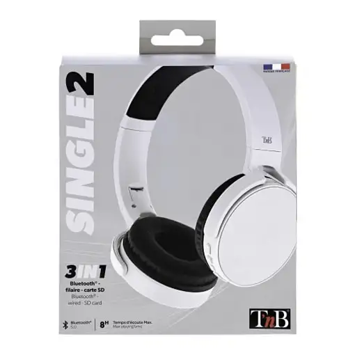 T'nB SINGLE 2 Auriculares Inalámbrico y alámbrico Diadema Llamadas/Música Bluetoot