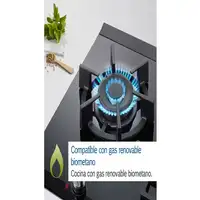 Bosch Serie 4 PNC6B6B90 hobs Negro Integrado 60 cm Encimera de gas 3 zona(s)