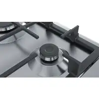 Bosch Serie 4 PGC6B5B90 hobs Acero inoxidable Integrado 60 cm Encimera de gas 3 zo