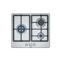 Bosch Serie 4 PGC6B5B90 hobs Acero inoxidable Integrado 60 cm Encimera de gas 3 zo