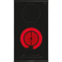 Bosch Serie 6 PKF375FP2E hobs Negro Integrado 30 cm Cerámico 2 zona(s)