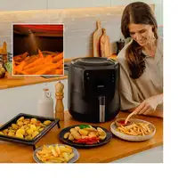 Freidora de aire 5.5 L Negro 03305 CECOTEC