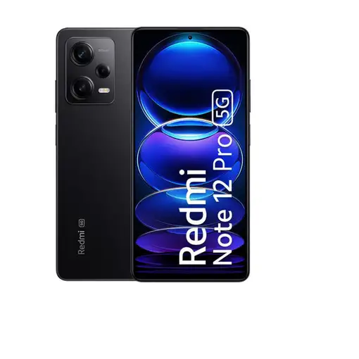 Smartphone libre negro 5G, 8+256 GB, Redmi Note 12 Pro XIAOMI
