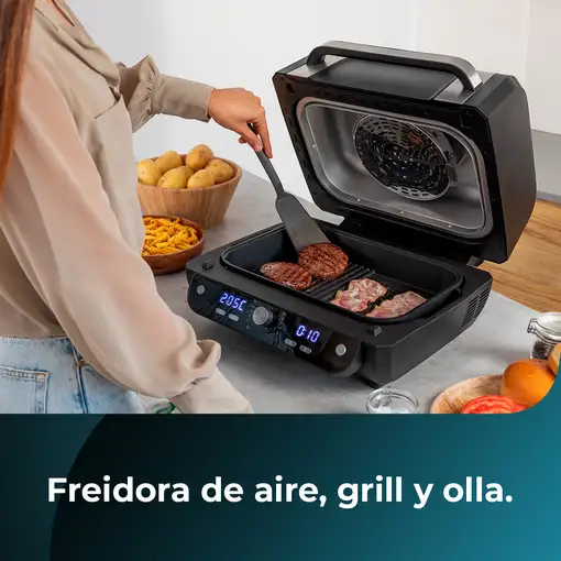 Freidora de aire 8 L, 1700 W, Cecofry FireDome 8000 Pro CECOTEC