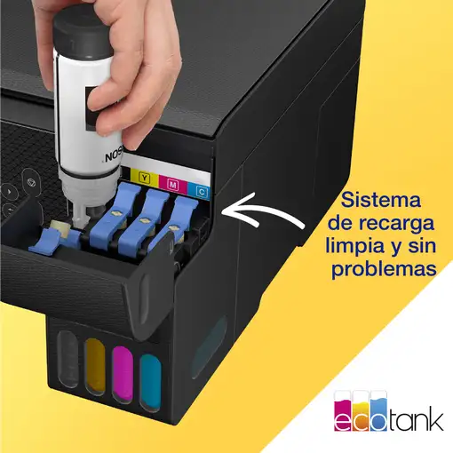 Epson EcoTank ET-2870 Inyección de tinta A4 5760 x 1440 DPI 33 ppm Wifi