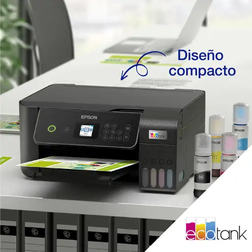 Epson EcoTank ET-2870 Inyección de tinta A4 5760 x 1440 DPI 33 ppm Wifi