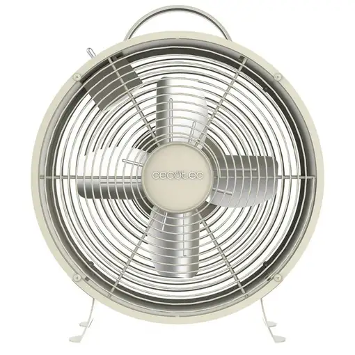 Cecotec Ventilador de sobremesa EnergySilence 400 RetroDesk Beige Cecotec Ventilador de sobremesa EnergySilence 400 RetroDesk Beige