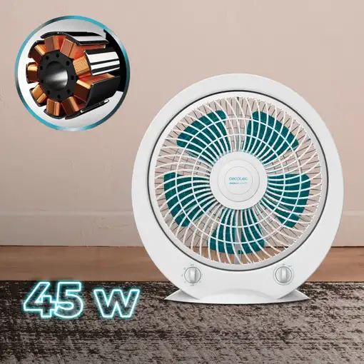 Cecotec Ventilador de suelo EnergySilence 4500 Power Box