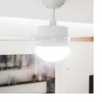Cecotec 05939 ventilador Blanco, Madera