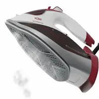Solac Optima Relieve 3100 Plancha a vapor Suela de cerámica 3100 W Rojo, Blanco