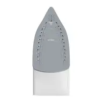 Solac PV2400 Plancha a vapor Suela de cerámica 2400 W Negro, Blanco