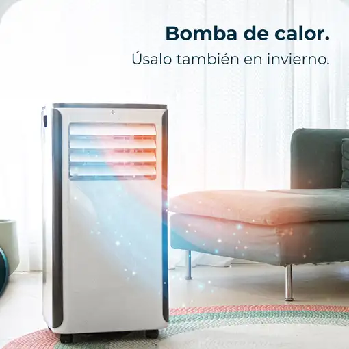 Aire acondicionado portátil ForceClima 9500 Heating Connnected Cecotec