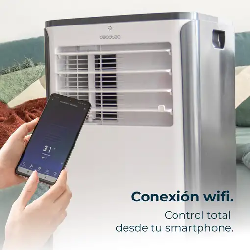 Aire acondicionado portátil ForceClima 9500 Heating Connnected Cecotec