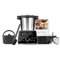 Taurus Foodie 1500 W 3,5 L Negro, Acero inoxidable