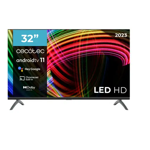 Televisor LED 32'' HD Negro 02622 CECOTEC