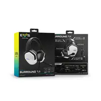 Energy Sistem ESG 4 WHITE Thunder Auriculares Alámbrico Diadema Juego USB tipo A B
