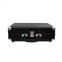 Tocadiscos Bluetooth VC400 PRIXTON Reproductor y Convertidor de Vinilos - Negro
