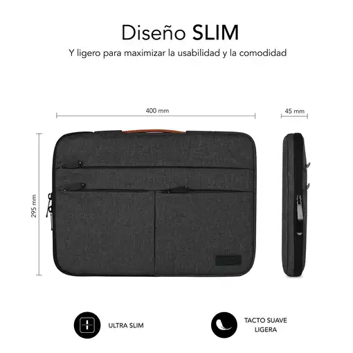Funda para Portátil Air Padding 360 Sleeve 15,6\  Gris Oscuro