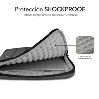 Funda para Portátil Air Padding 360 Sleeve 13.3 a 14\  Gris Oscuro