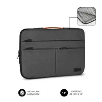 Funda para Portátil Air Padding 360 Sleeve 13.3 a 14\  Gris Oscuro