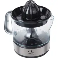 JATA EX421 exprimidor Exprimidor eléctrico con brazo 40 W Negro, Acero inoxidable,