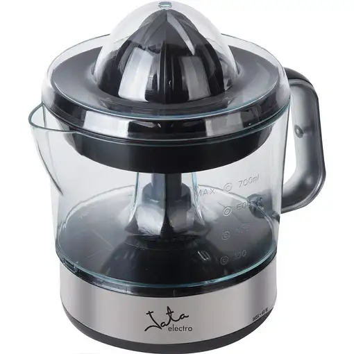 JATA EX421 exprimidor Exprimidor eléctrico con brazo 40 W Negro, Acero inoxidable,