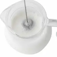 JATA JEES1111 espumador o calentador de leche Automático Azul, Blanco