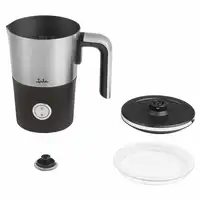 JATA JECL1900 espumador o calentador de leche Automático Negro, Acero inoxidable