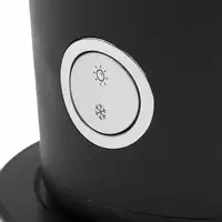 JATA JECL1900 espumador o calentador de leche Automático Negro, Acero inoxidable