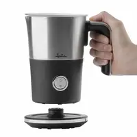 JATA JECL1900 espumador o calentador de leche Automático Negro, Acero inoxidable
