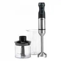 Batidora de mano JATA JEBT1791 de 1500 W. 4 cuchillas. Con picadora y vaso medidor