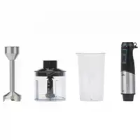 Batidora de mano JATA JEBT1791 de 1500 W. 4 cuchillas. Con picadora y vaso medidor