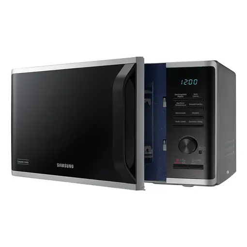 Samsung MG23K3515AS/EC Negro, Plata Microondas con grill Encimera 23 L 1250 W