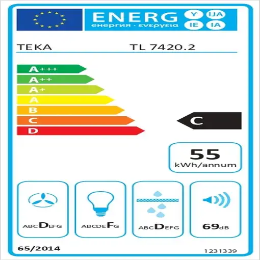 Teka TL 7420.2 IX Semintegrada (extraíble) Acero inoxidable 360 m³/h