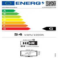 LG NanoCell 43NANO82T6B Televisor 109,2 cm (43\) 4K Ultra HD Smart TV Wifi Negro