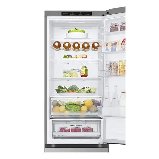 LG GBV3200CPY.APYQEUR nevera y congelador Independiente 387 L C Plata