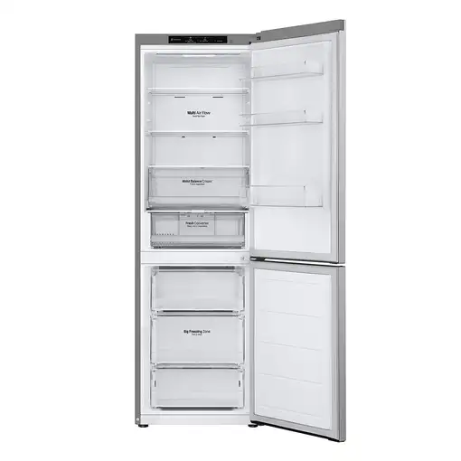 LG GBV3100CPY.APYQEUR nevera y congelador Independiente 344 L C Plata