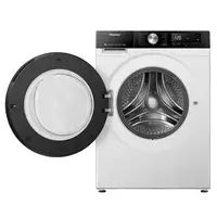 Hisense WD3S8043BT3 lavadora-secadora Independiente Carga frontal Titanio D