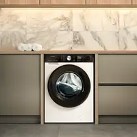 Hisense WD3S8043BT3 lavadora-secadora Independiente Carga frontal Titanio D
