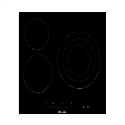 Hisense E6322C hobs Negro Integrado 59 cm Cerámico 3 zona(s)