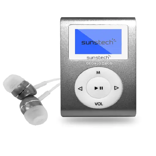 Sunstech MP3 Dedalo II 8Gb micro USB Reproductor de MP3 Gris