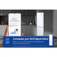 Samsung RB38C605DWW Independiente D Blanco