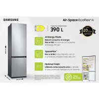 Samsung RB38C603DSA Independiente 390 L D Acero inoxidable