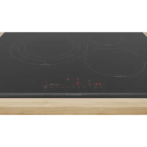 Bosch Serie 6 PID775HC1E hobs Negro Integrado 71 cm Con placa de inducción 3 zona(