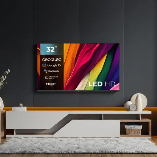 Cecotec 03619 Televisor 81,3 cm (32\) HD Smart TV Negro